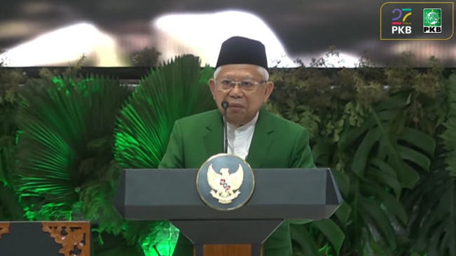 Dewan Syuro PKB KH Ma'ruf Amin. [Yotube]